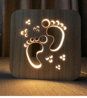 LED Night Lights Guitar Saxophone Violin Music Note