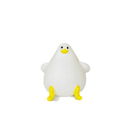 Warm Lovely Cute Cartoon Silicone Sea Gull Night Light