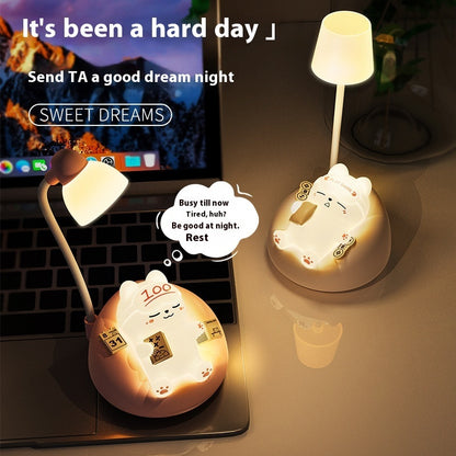 Creative Sleeping Cat Small Night Lamp