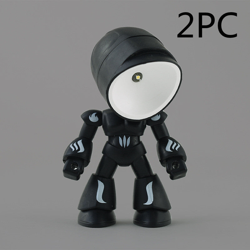 Cute LED Hero Table Lamp Mini Portable Cool Night Light