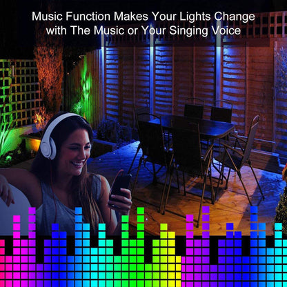 Streaming Symphony Music Spectrum Marquee Sound Control Lights With Bar Disco