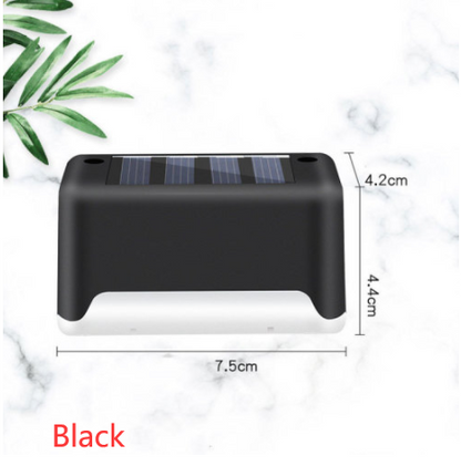 New Upgrade Waterproof LED Solar Fence Lamp Solar Deck Lights