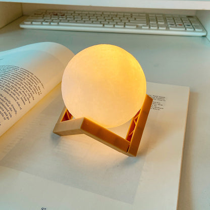 3D Print Rechargeable Moon Lamp LED Night Light