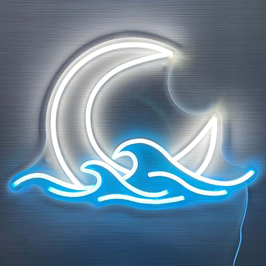 Bedroom Neon Moon Children's Room Decoration Lamp