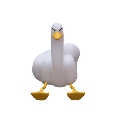 Cross-border Creative Middle Finger Duck Small Night Lamp