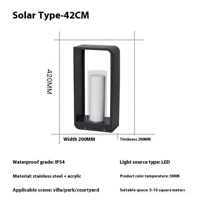 Solar Outdoor Light Waterproof Courtyard