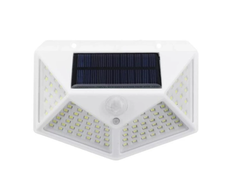 Outdoor Four Sided Solar Wall Light Waterproof Garden Light