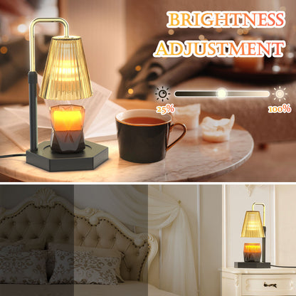 Candle Warmer Lamp Dimmable And Timer Candle Warmer