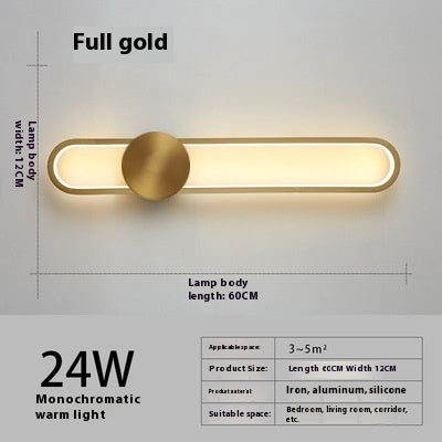 Modern Minimalist Wall Lamp Light Luxury Romantic Living Room