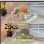 Tulip Night Lamp DIY Material Cloud Tulips Night Lamp Decorative