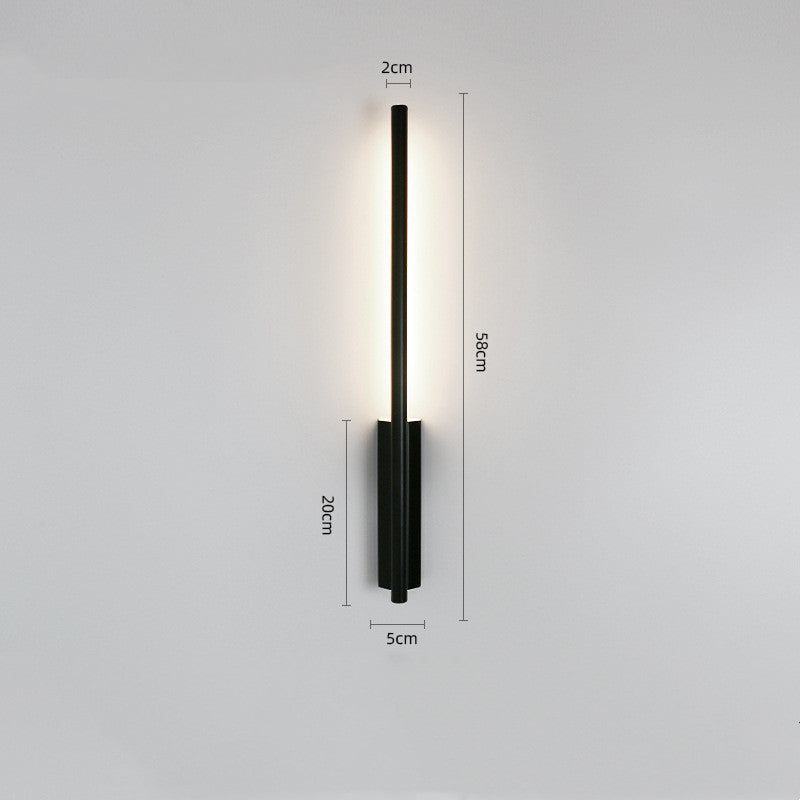 Minimalist Golden Line Wall Lamp Nordic