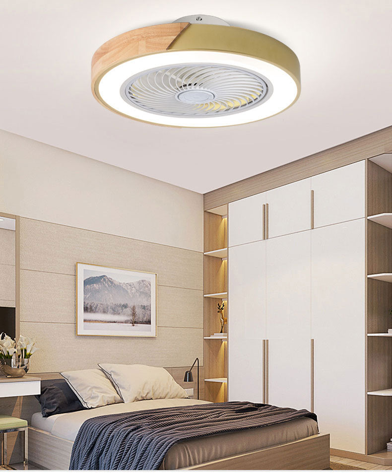 Pendant Lamp With Invisible Electric Fan