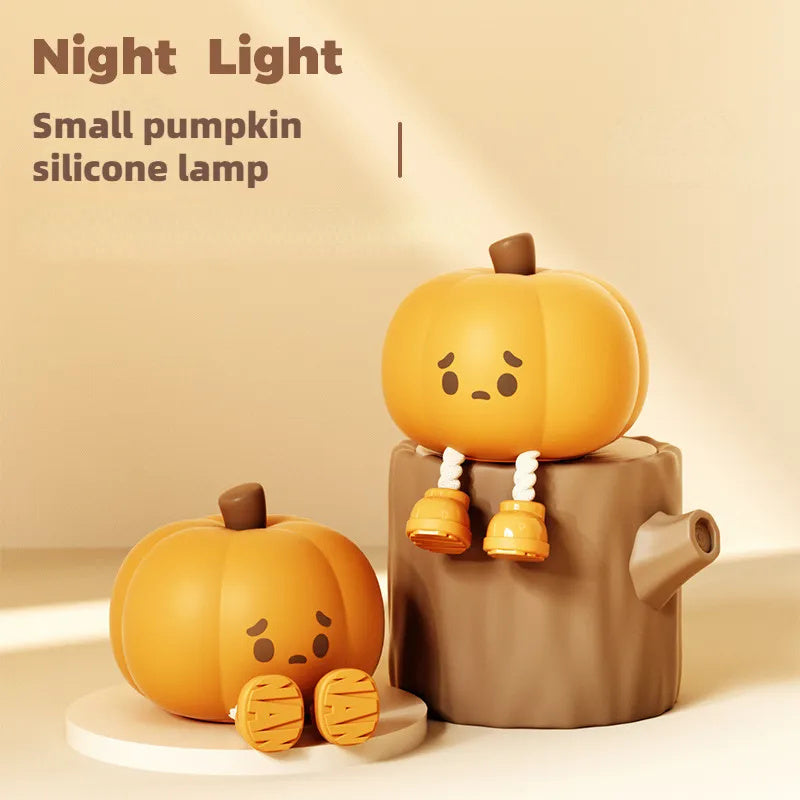 Home Decor Halloween Pumpkin Night Light Cute Lamp