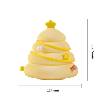 Christmas Tree Silicone Night Lights Table Lamp