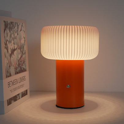 USB Rechargeable Mushroom Room Table Dimming Small Night Lamp