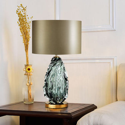 Post-modern Living Room Study Bedroom Glass Table Lamp