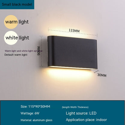 Simple LED Outdoor Waterproof Wall Lamp