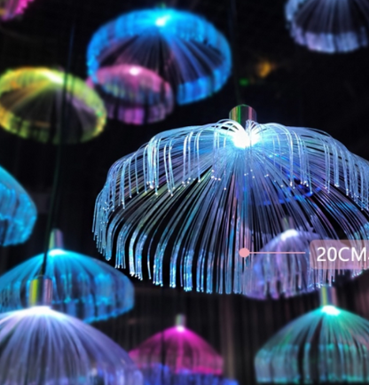 Jellyfish Light Brazing Lamp LED Small Jellyfish Outdoor Rainproof Museum Decoration Star Light Factory Direct Supply