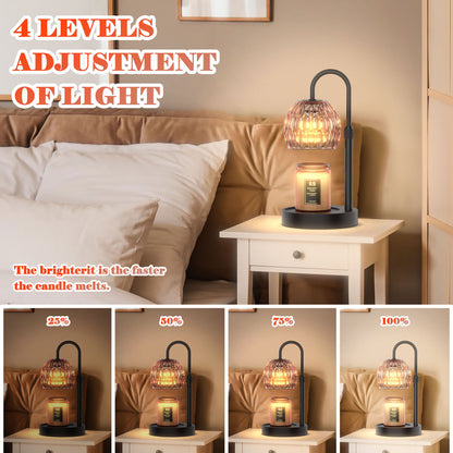 RAINBEAN Candle Warmer Lamp With Dimme Timer