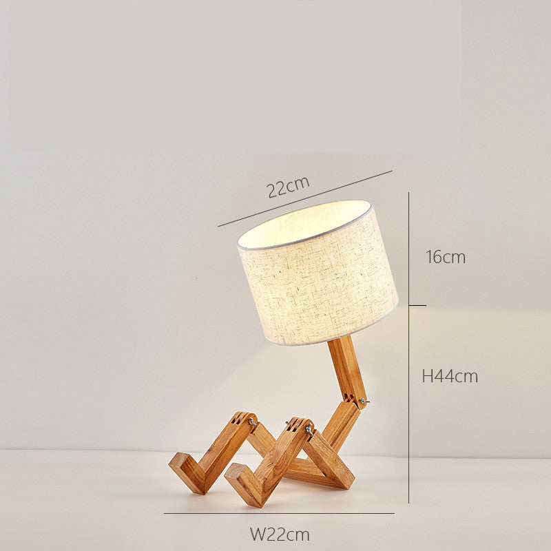 Robot Shaped Living RoomLamp Working Nordic Modern Interior Decoration