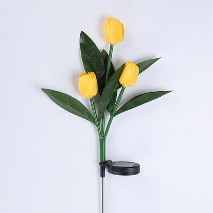 Solar Tulip Lawn Lamp Ground Lamp