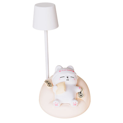 Creative Sleeping Cat Small Night Lamp