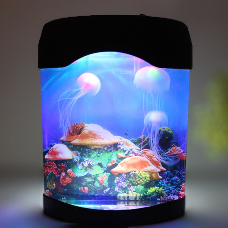 Jellyfish Mood LED Night Light Fantasy Aquarium Hypnotic Color Changing