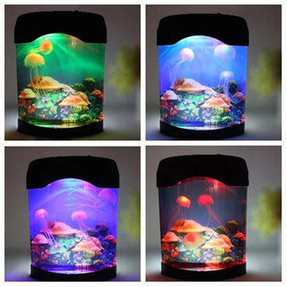 Jellyfish Mood LED Night Light Fantasy Aquarium Hypnotic Color Changing