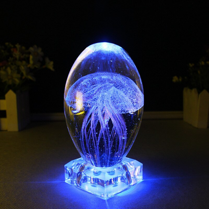 Newest Creative Gifts Jellyfish Model 3D LED Multicolor Lighting Lamp