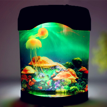 Jellyfish Mood LED Night Light Fantasy Aquarium Hypnotic Color Changing