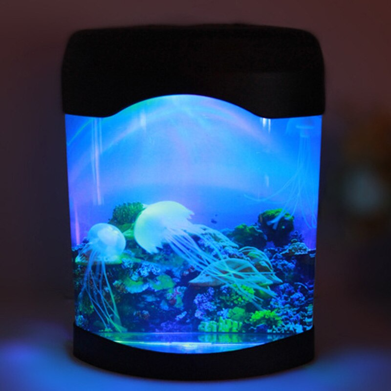 Jellyfish Mood LED Night Light Fantasy Aquarium Hypnotic Color Changing