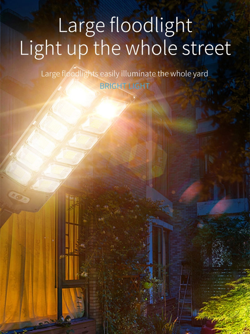 Lumens Solar Street Light Outdoor LED