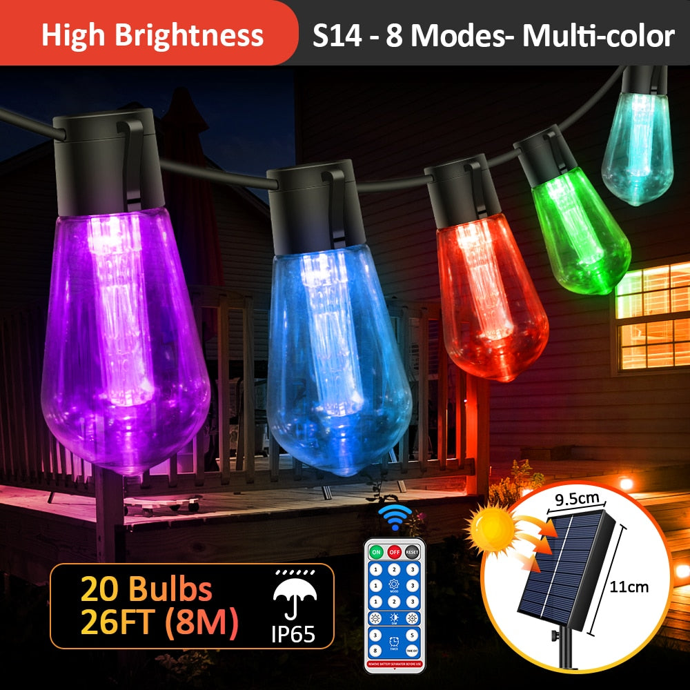 High brighter Solar String Lights