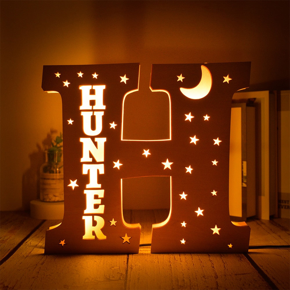 Custom Name Wall Decor LED Wall Lamp