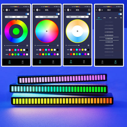 RGB Sound Control LED Light App Control