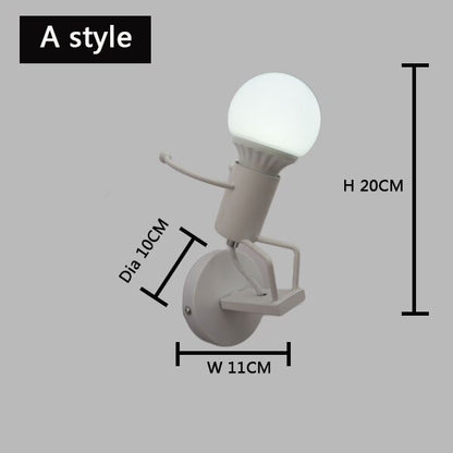 simplicity man wall light balcony aisle Wall Lamp