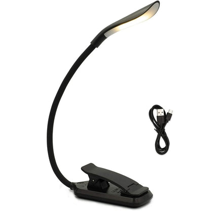 USB Rechargeable Clip-On Book Light