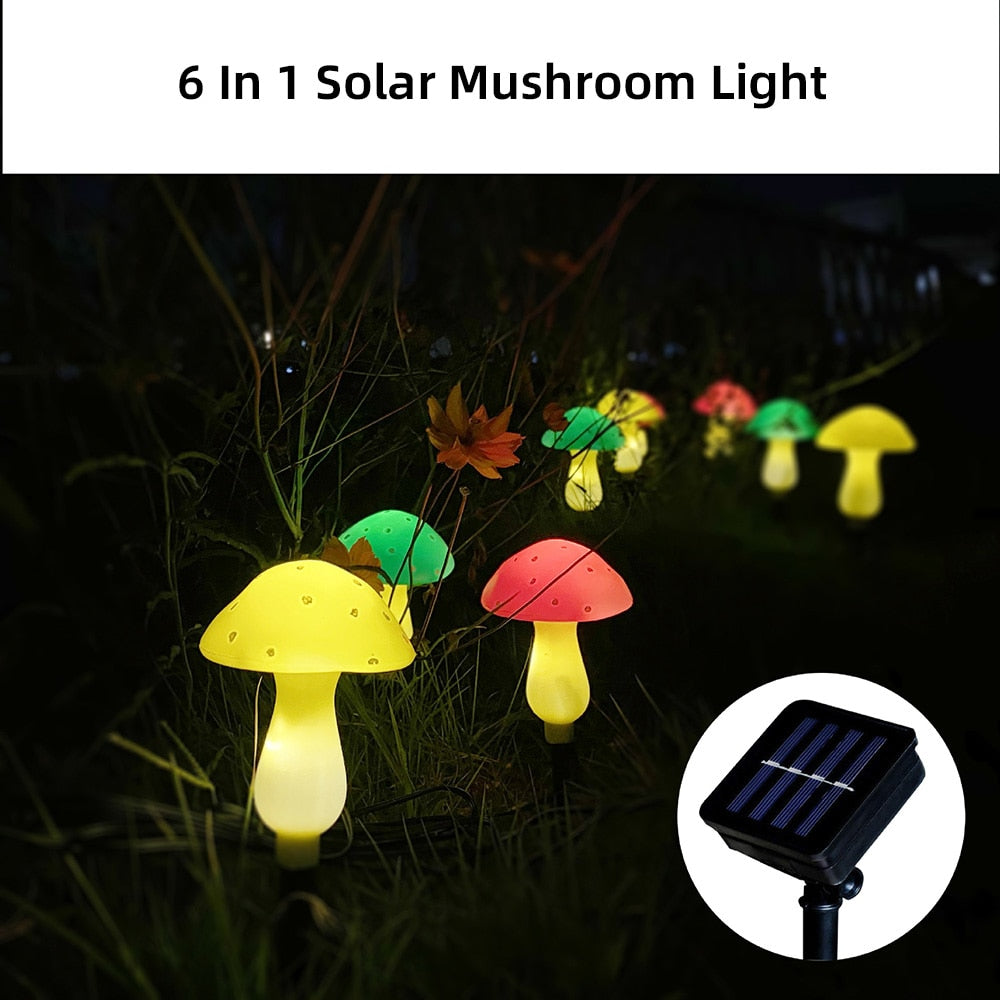 Outdoor Solar Garden Lights Cute Shape