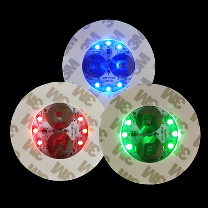 LED Bottle Light Stickers Glow Coaster