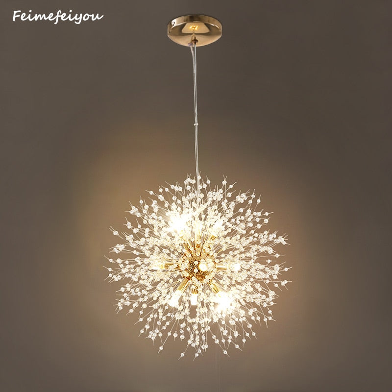 Crystal Lighting Pendant Nordic Lamp