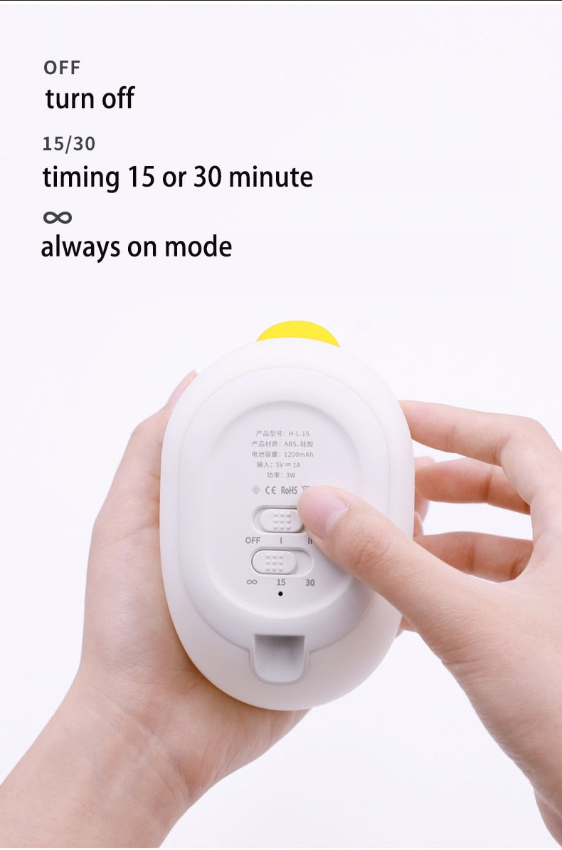 Cute Night Light Silicone Soft Touch