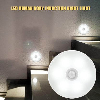 Motion Sensor LED Wireless Night Light Bedroom Lamp