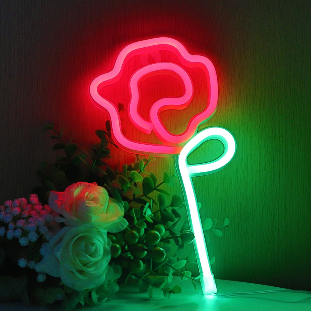 LED Neon Sign Light Lamp Room Decor