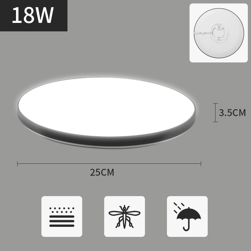 Ultra Thin LED Ceiling Lighting Fixture