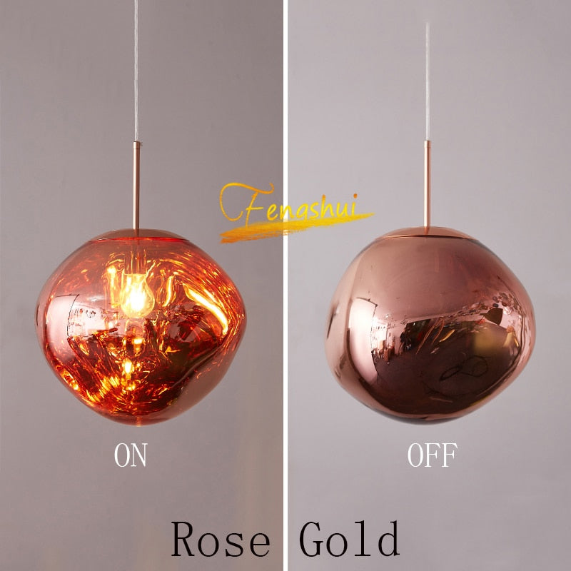 LED Lava Pendant Lights Modern Lamp