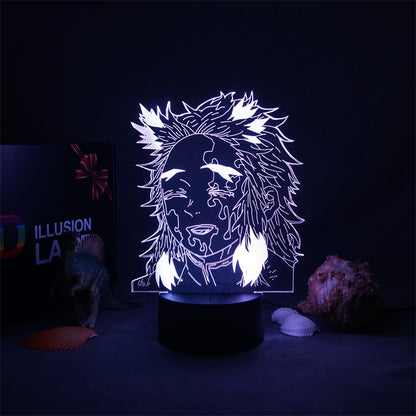 Anime Demon Slayer Acrylic Led