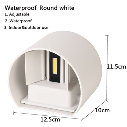 LED Waterproof Wall Lamps Adjustable