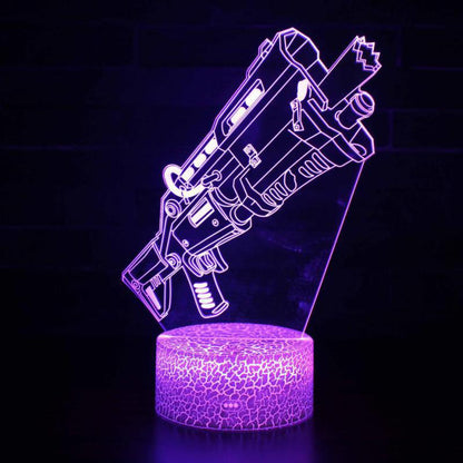 Rifle RGB Night Lights Gamer Decoration