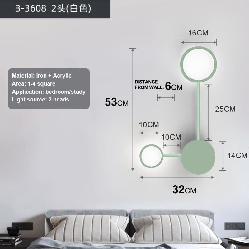 Nordic Modern Wall Lamp Led