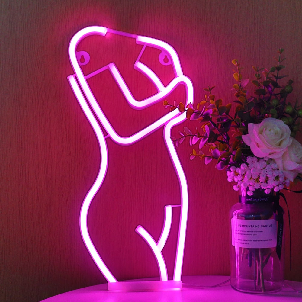 LED Neon Sign Light Lamp Room Decor